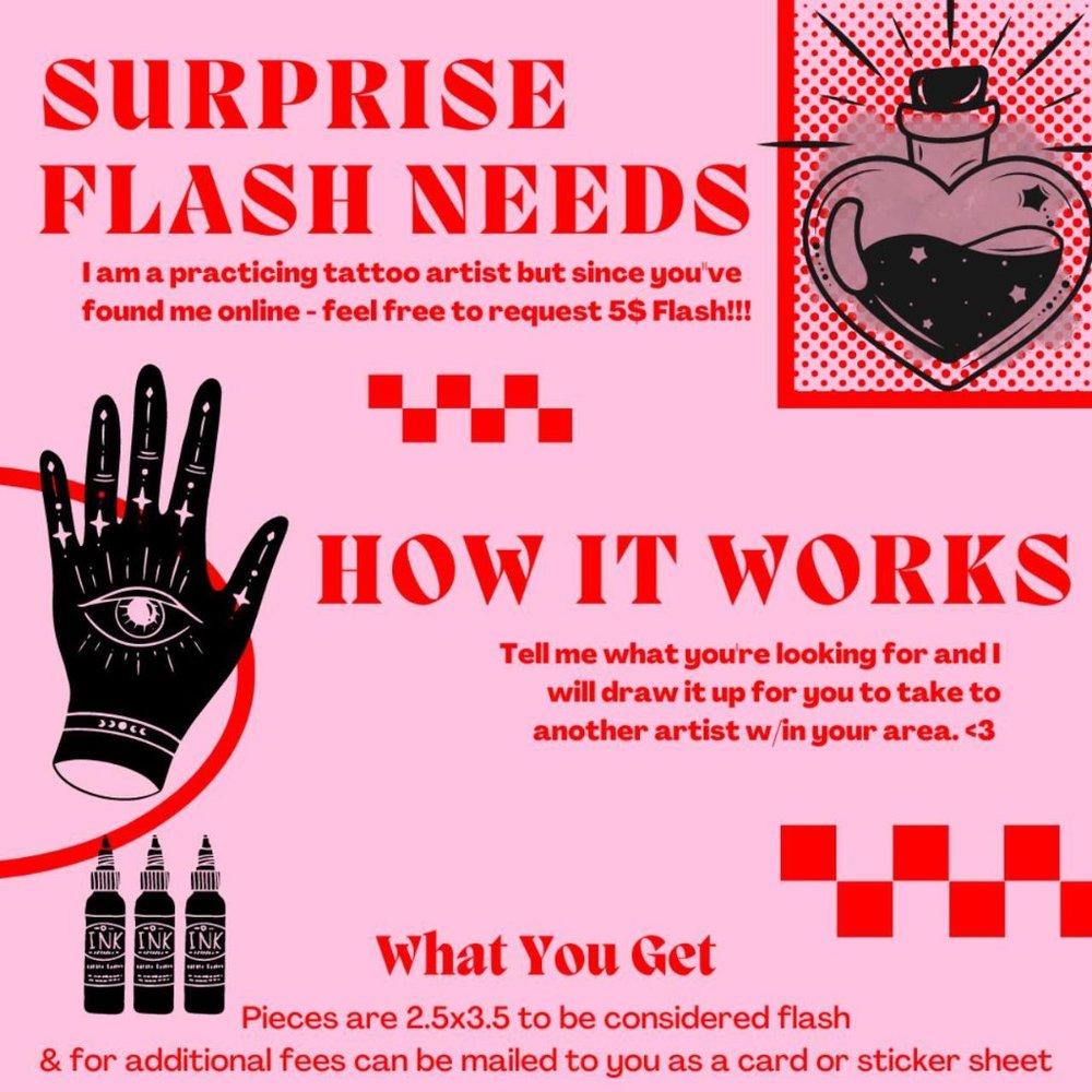 Custom Tattoo Flash Designs